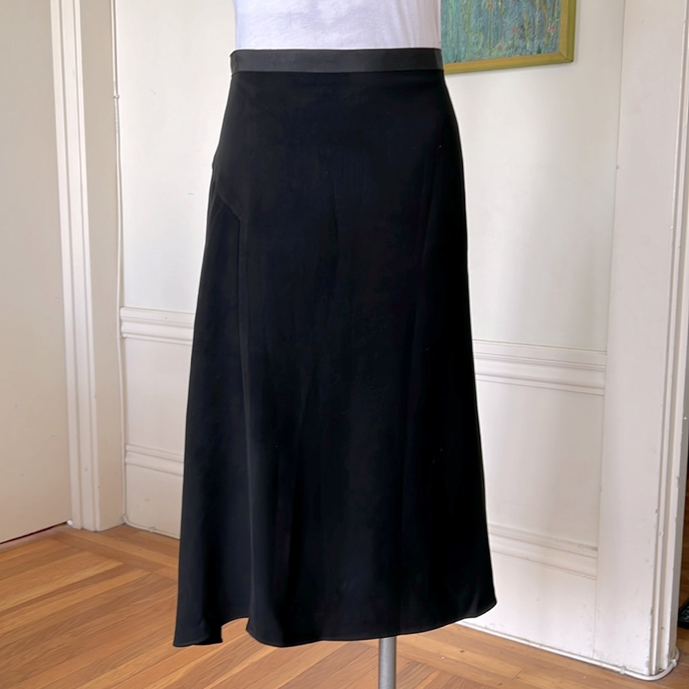 Banana Republic Black Midi Skirt, Size 8